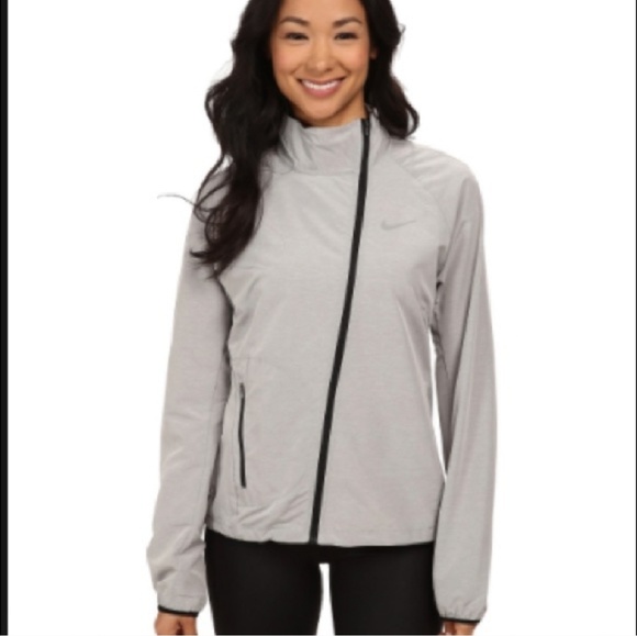 nike asymmetrical jacket